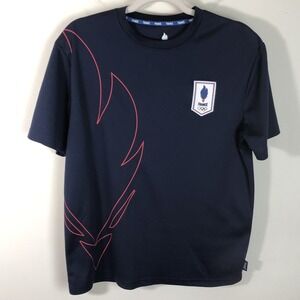 Paris 2024 Olympics Team France Weeplay Jersey Shirt Mens Medium Navy Sports